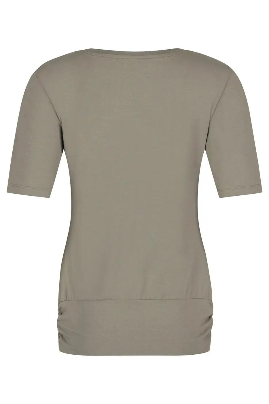 Top multifonctionnel Yoga et Pilates Kami avec ceinture - Smokey Quartz 6/6