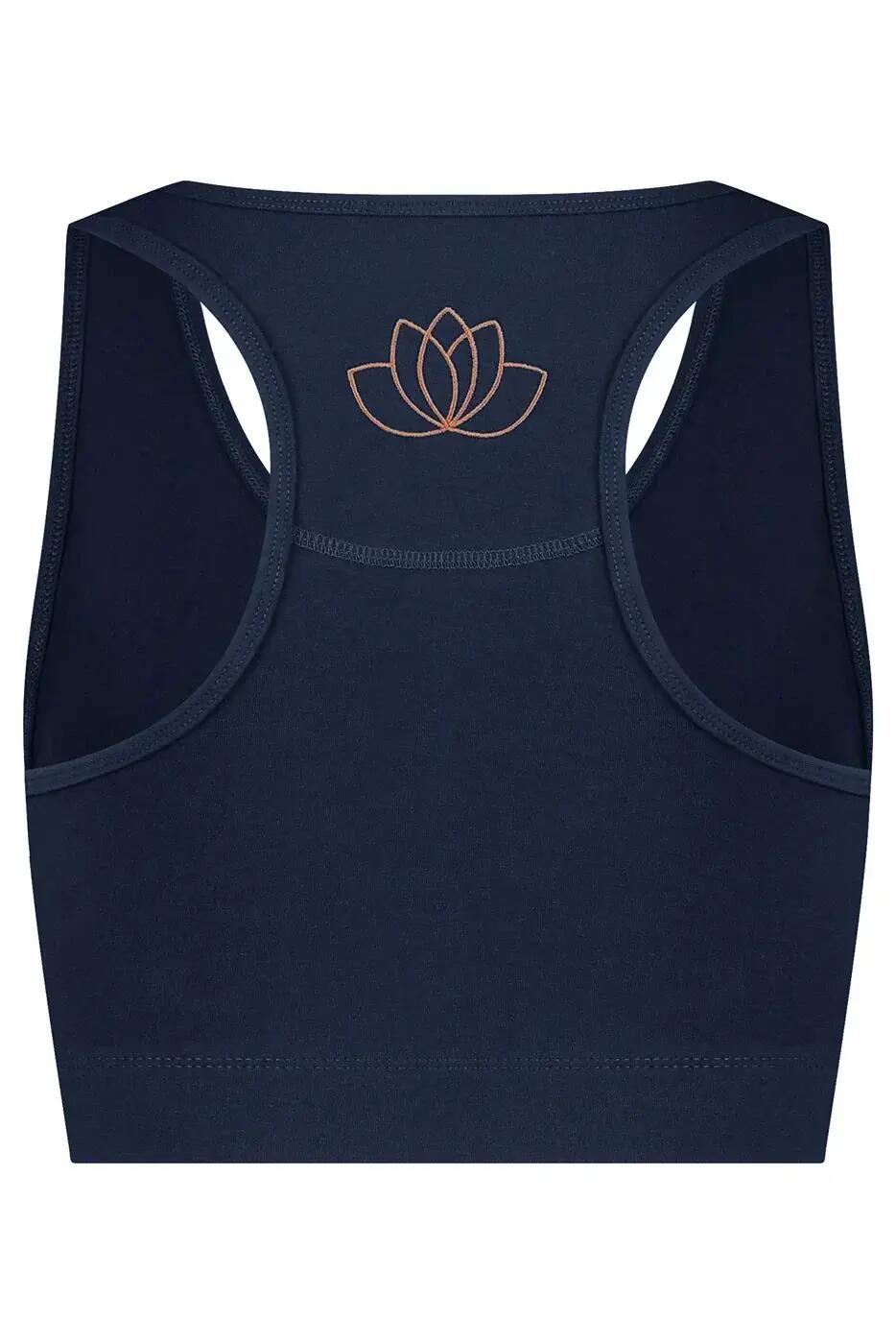 Surya Yoga et Pilates Sports Bra - Bleu Minuit 6/6