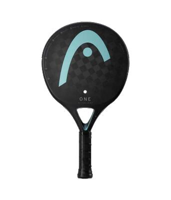 Head one ultralight black padelracket - zwart - unisex