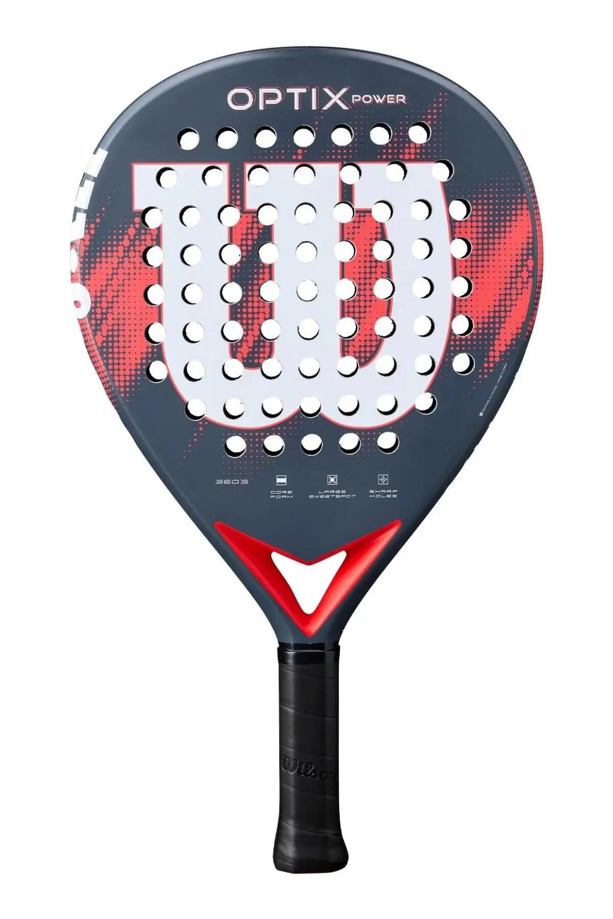 Wilson Optix V2 Power Red Padel Tenis Raketi L2 1/6