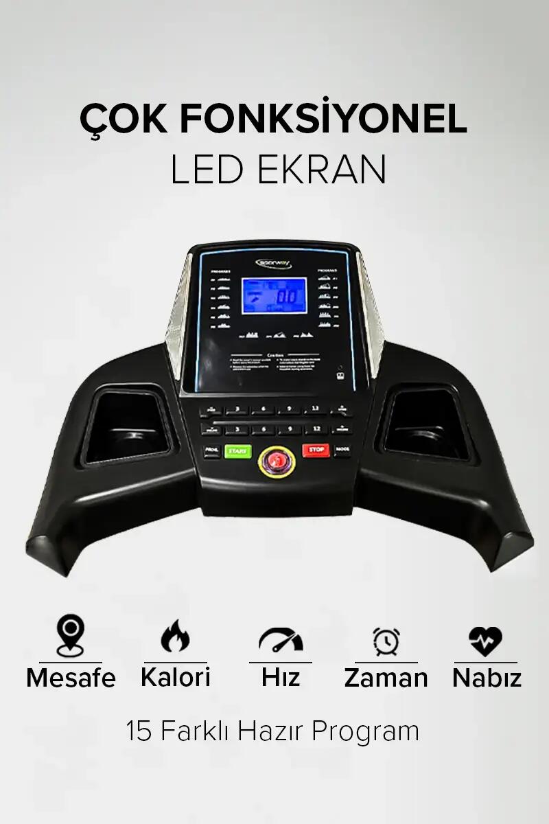 Axis - 3.0 Hp Koşu Bandı 3/5