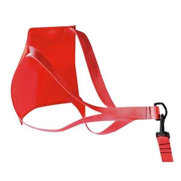 DRY Yüzme Direnç Paraşütü Seti - 17" / 43.18 cm - Kırmızı