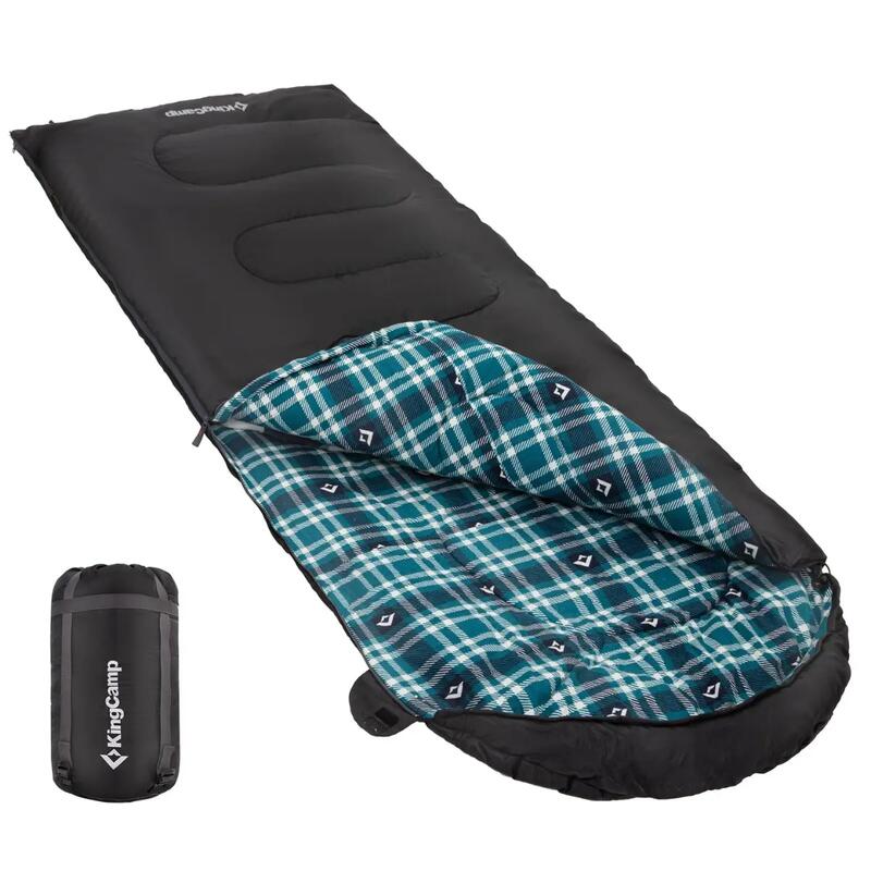 KingCamp Cloud 300 Ultra Uyku Tulumu Black Sol F.