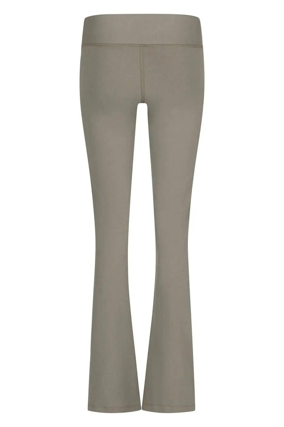 Pantalon de Yoga et Lounge Anandafied avec jambes évasées sur les hanches - Gris 7/7