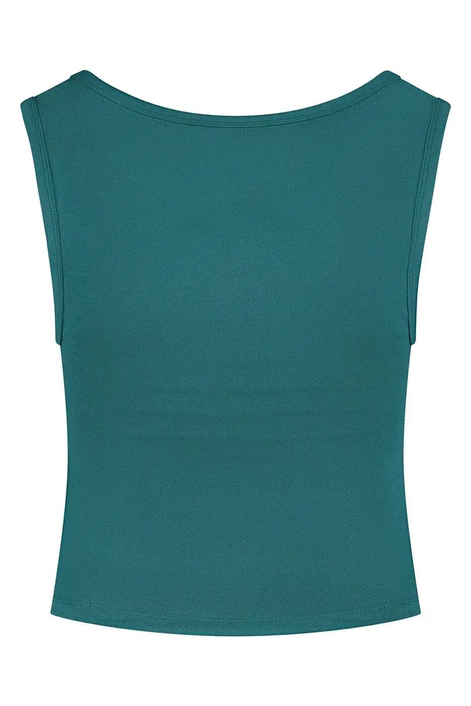 Seris Yoga en Pilates Sport Crop Tank - Seamoss 6/6
