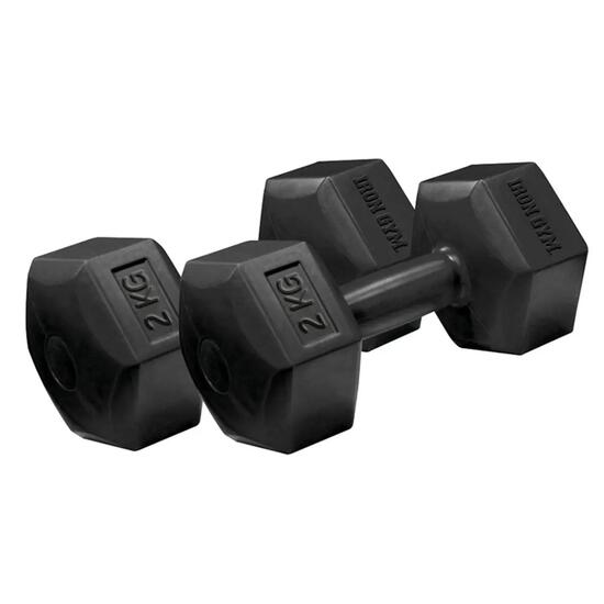 Hexa Dumbbell Set - 2 x 2 kg