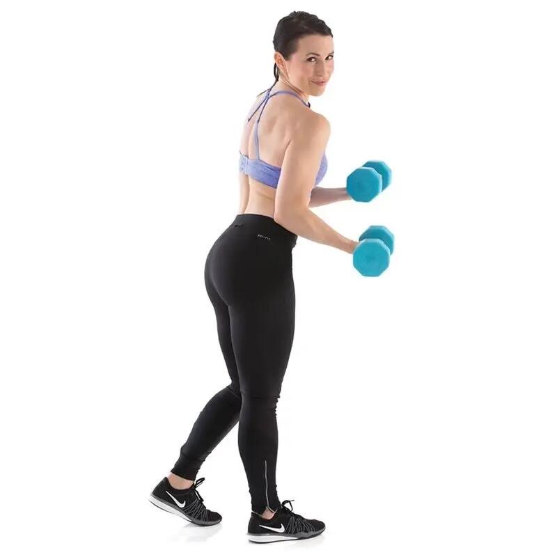Active Vinyl Dumbbells  2 x 1 kg 3/3