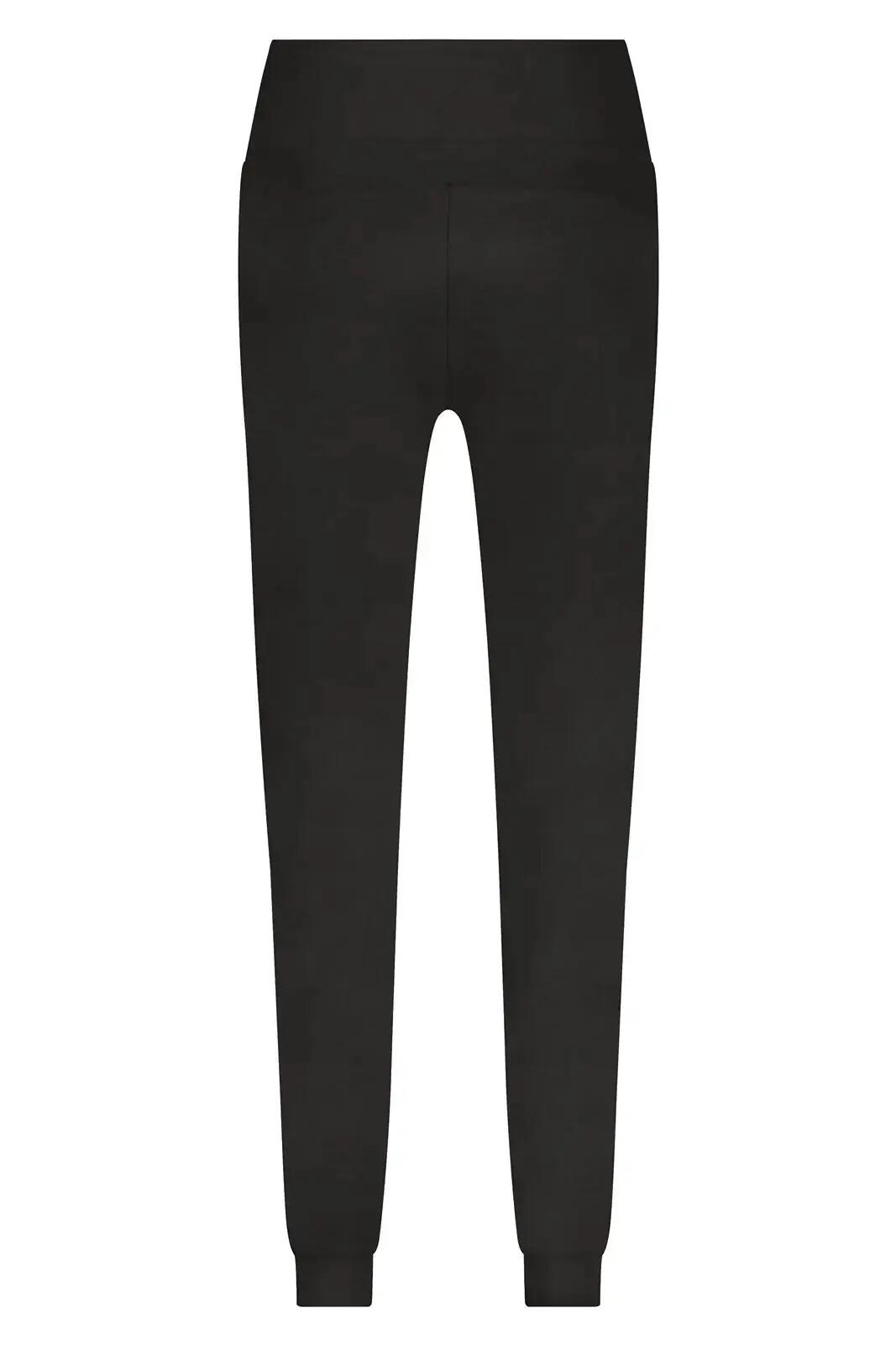 Oba - Comfortabele Yoga en Pilates Broek - Onyx Black 6/6