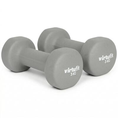 Vinyl dumbbell pro - 2 x 3 kg