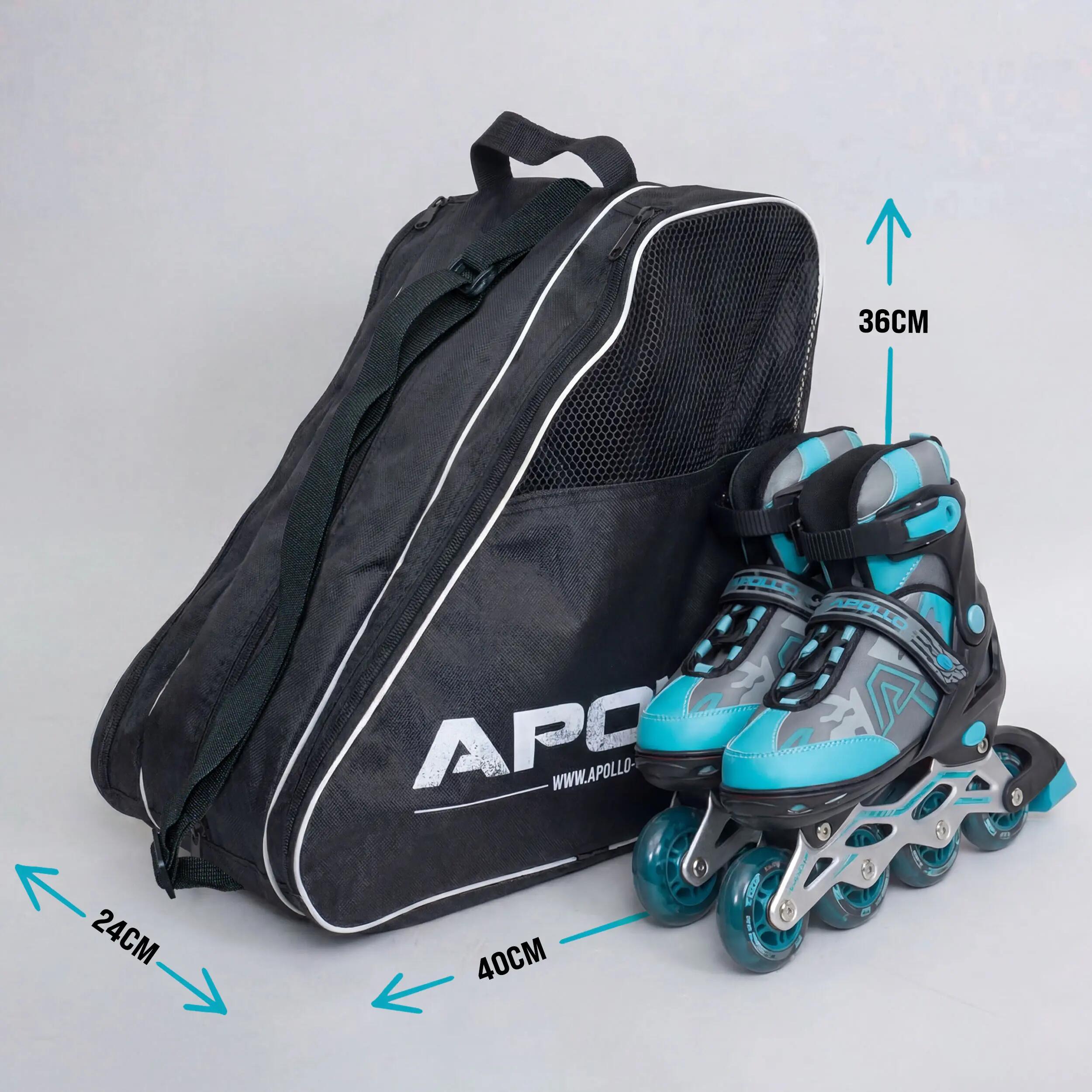 Apollo Skate Bag, Torba na Rolki, Wrotki i Łyżwy z Kieszenią 2/6
