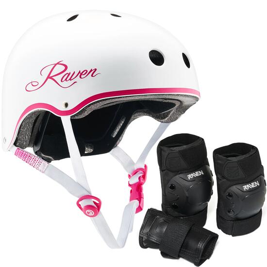 Kit pour vélo skateboard pour enfants et adultes casque Essto protections Dexard