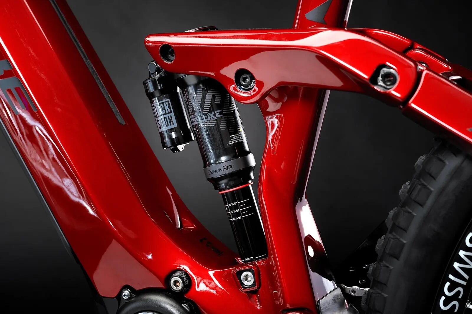 Haibike - AllMtn CF 12 MTB Fully - Gloss Matte Dyn Red Black 5/5