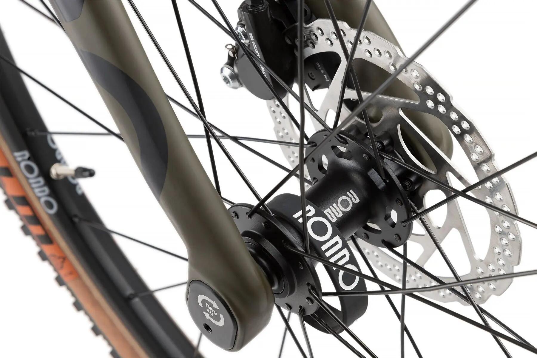 Rondo - Booz ST Fitness Bike - Black/Green 4/5