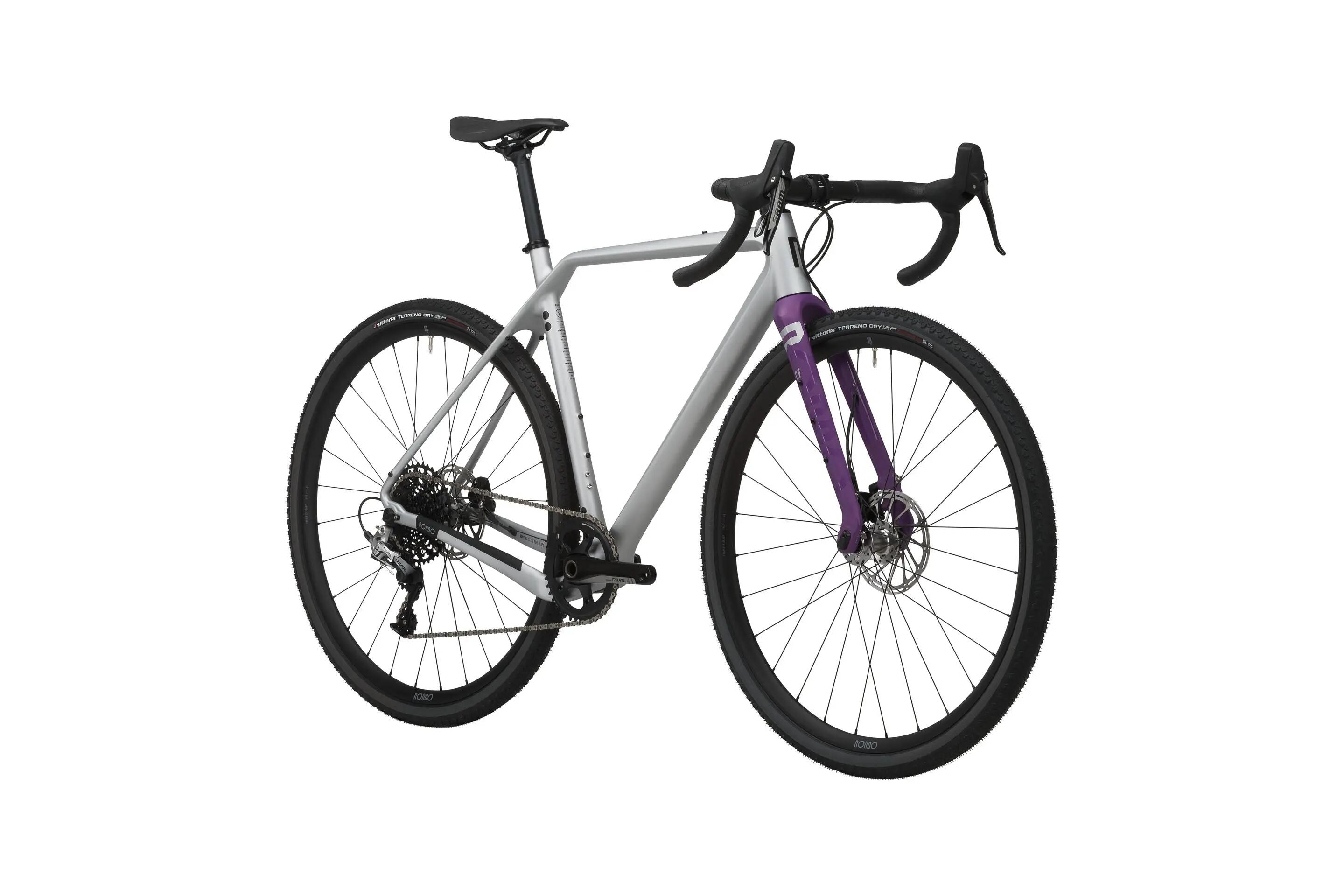 Rondo - Ruut CF2 Gravelbike - Silver/Purple 3/7