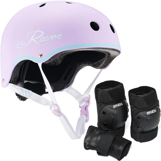 Kit pour vélo skateboard pour enfants et adultes casque Essto protections Dexard