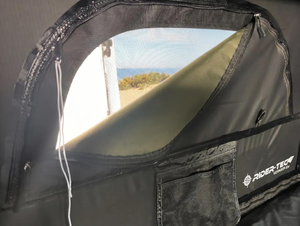 Hestia 2 Opblaasbare Daktent - 2 Personen - RIDER TEC 4/8