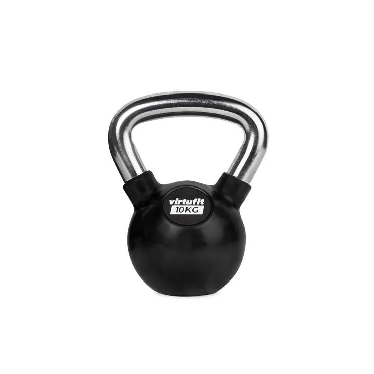 Kettlebell – Gummi/Chrom - Fitness 2/3