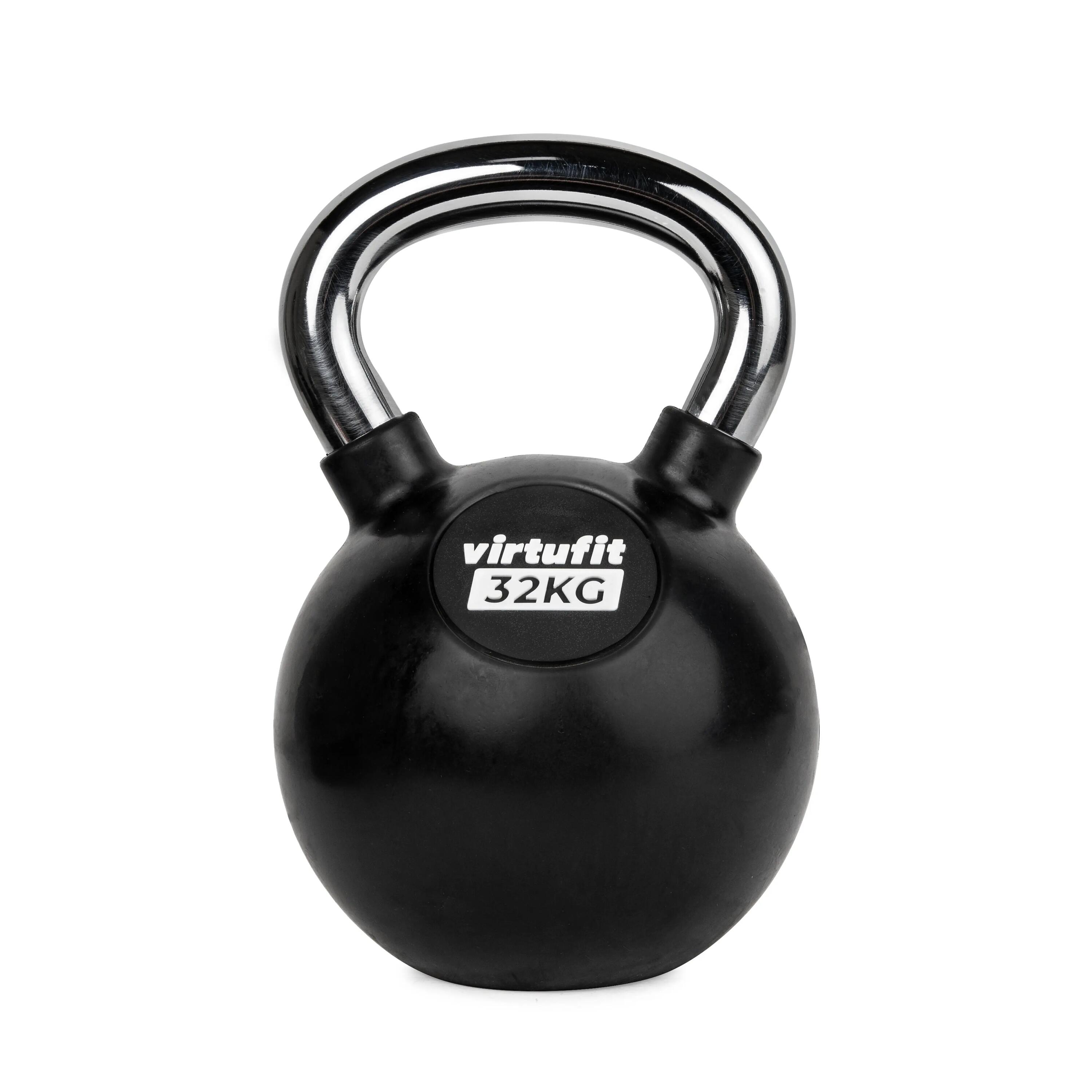 Kettlebell Pro pogumovaný varianta 32 kg 2/3