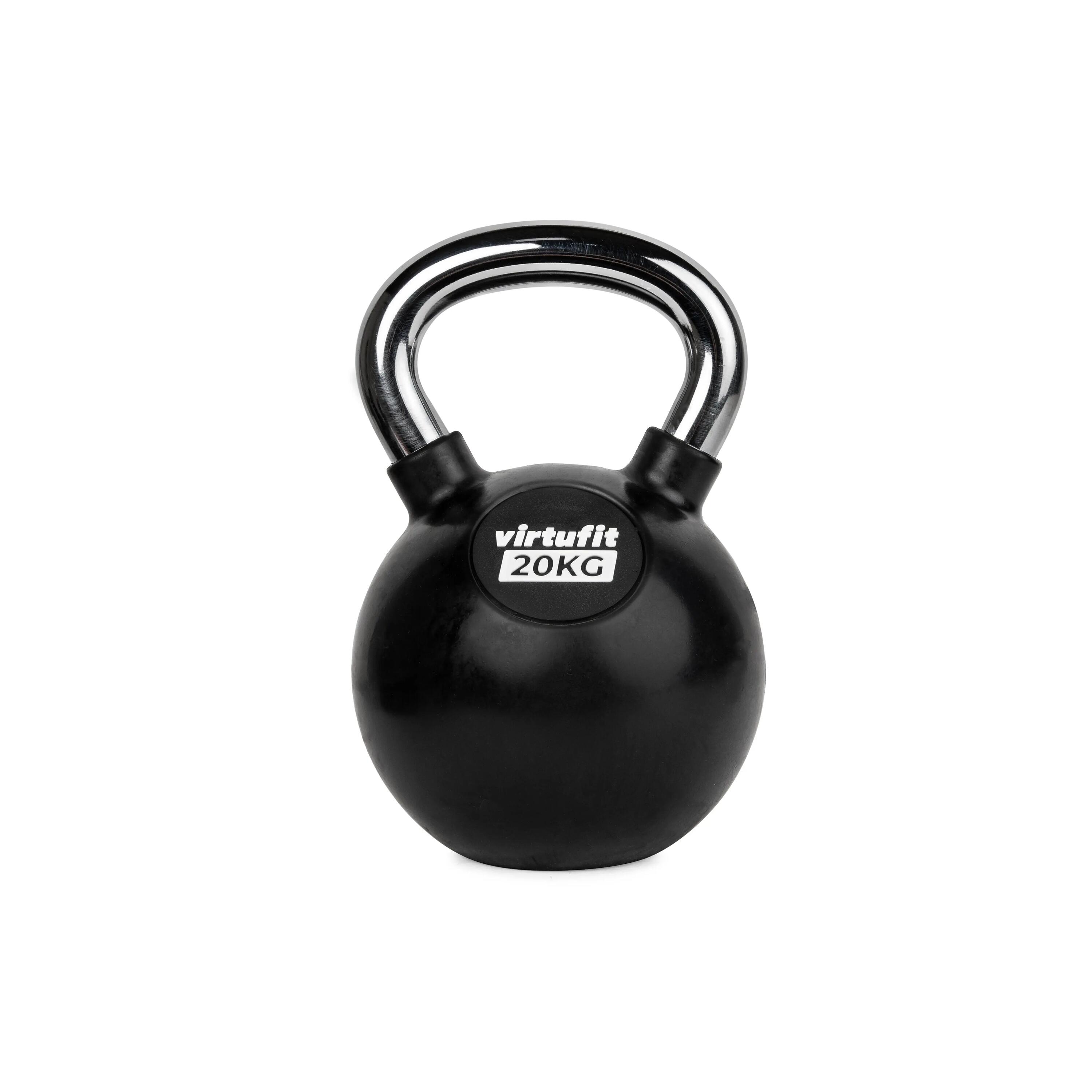 Kettlebell Pro pogumovaný varianta 20 kg 2/4