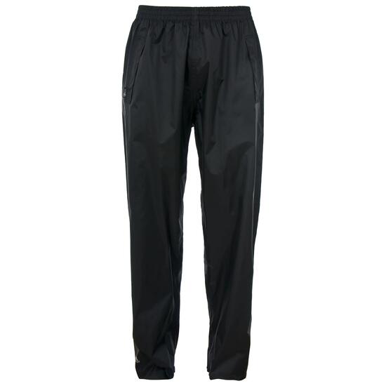 Pantalon pluie Trespass QIKPAC unisexe Tres-Tex imperméable noir