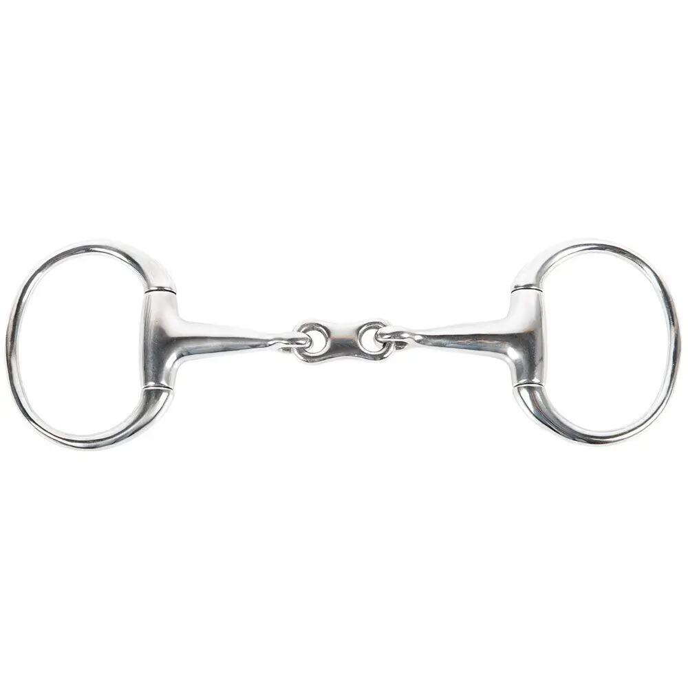 Mors olive pour cheval double brisure Harry's Horse Flat link 2/2
