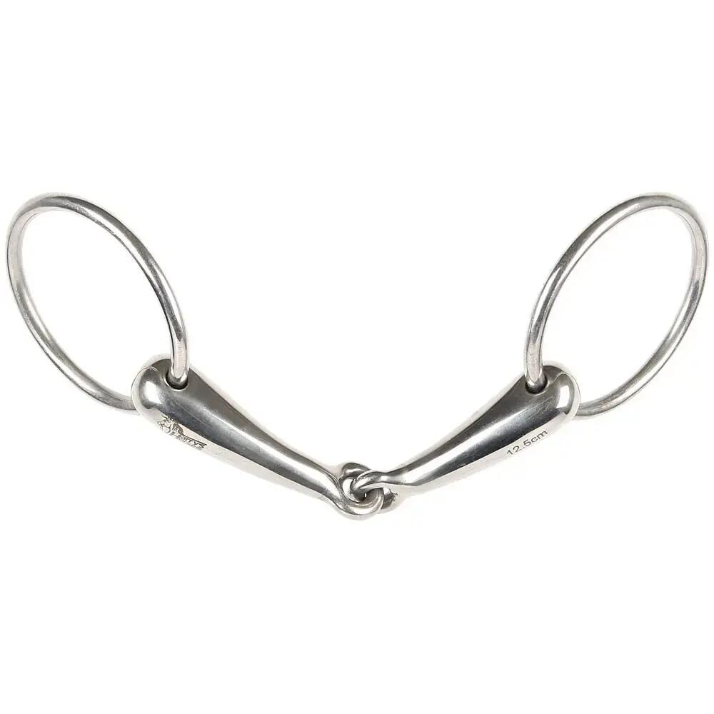 2-rings snaffle bit voor enkel paard Harry's Horse 1/2