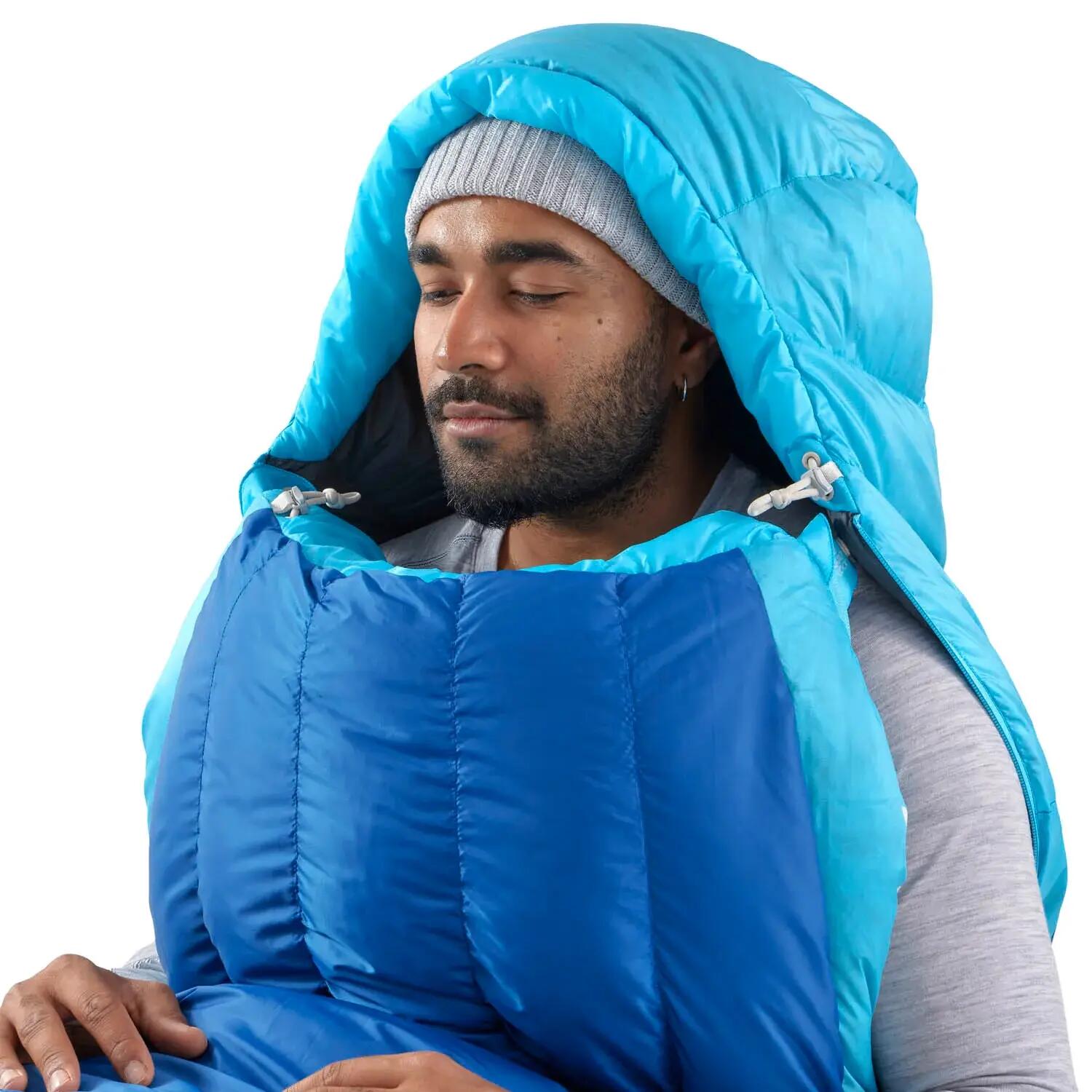 Saco de Cama de Penas Sea to Summit Trek -9°C 8/9