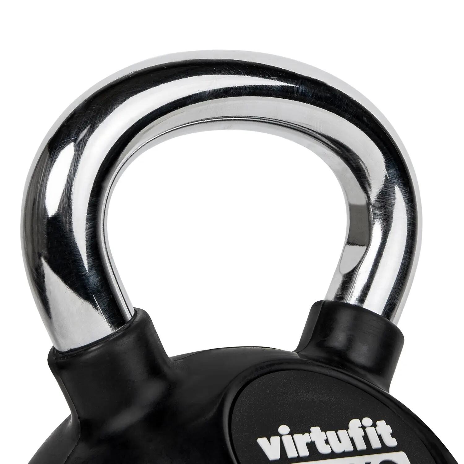 Kettlebell – Gummi/Chrom - Fitness 3/3
