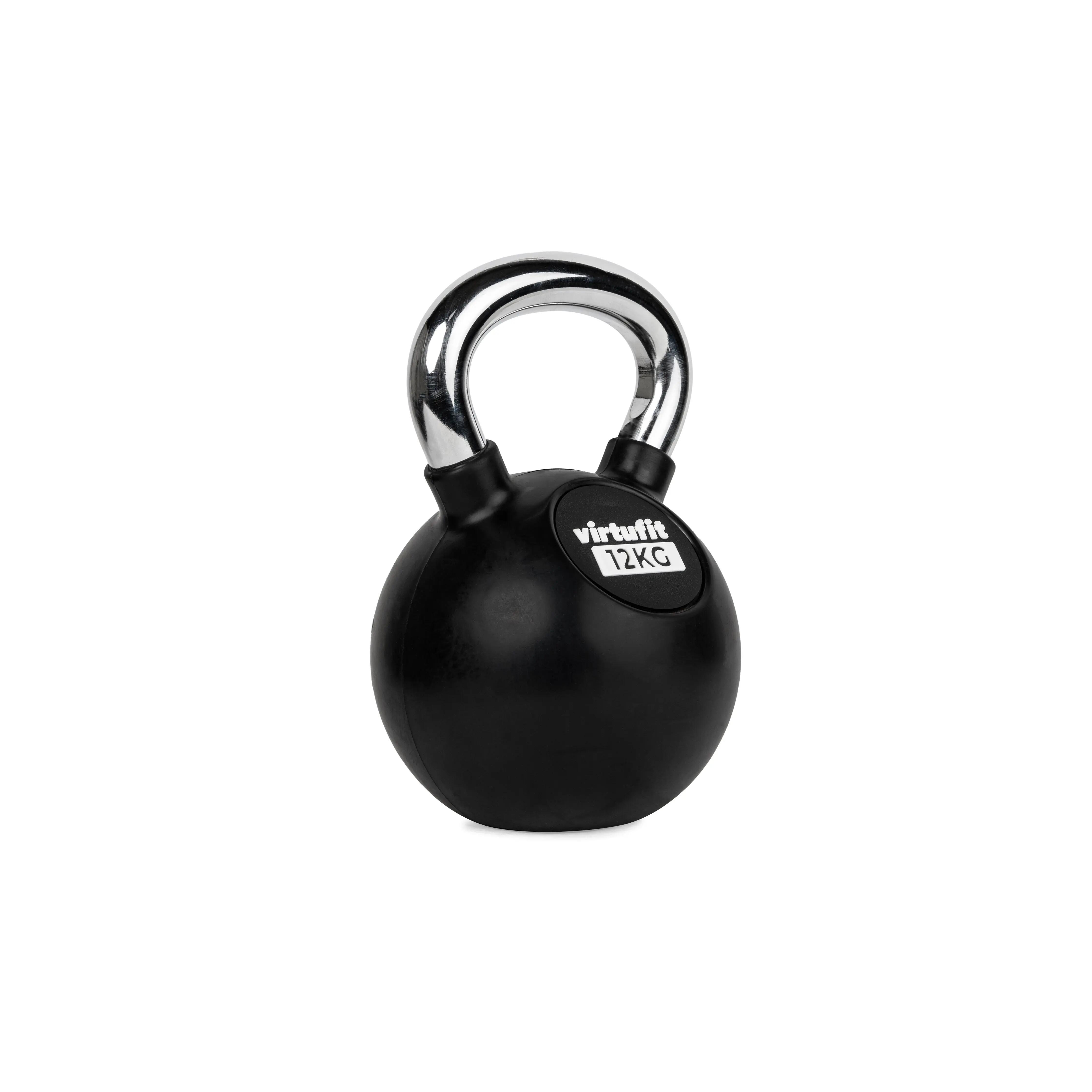 Gantera Kettlebell din cauciuc 12 kg VirtuFit