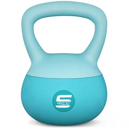 Weicher Kettlebell 4FIZJO Soft Hantel für Fitness und Training