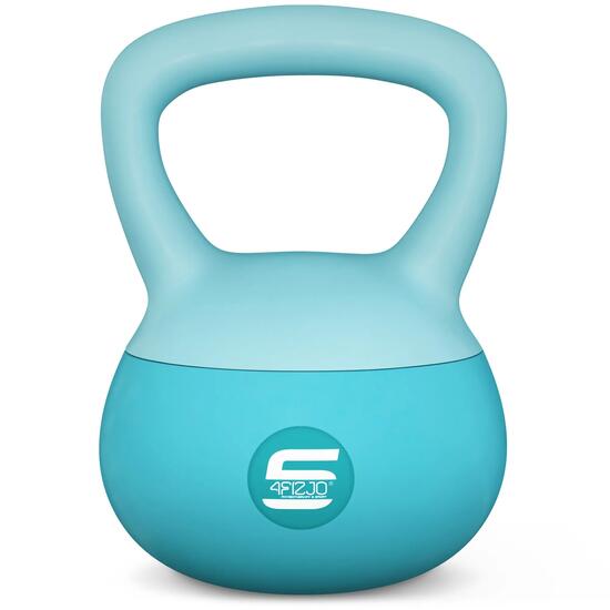 Weicher Kettlebell 4FIZJO Soft Hantel für Fitness und Training