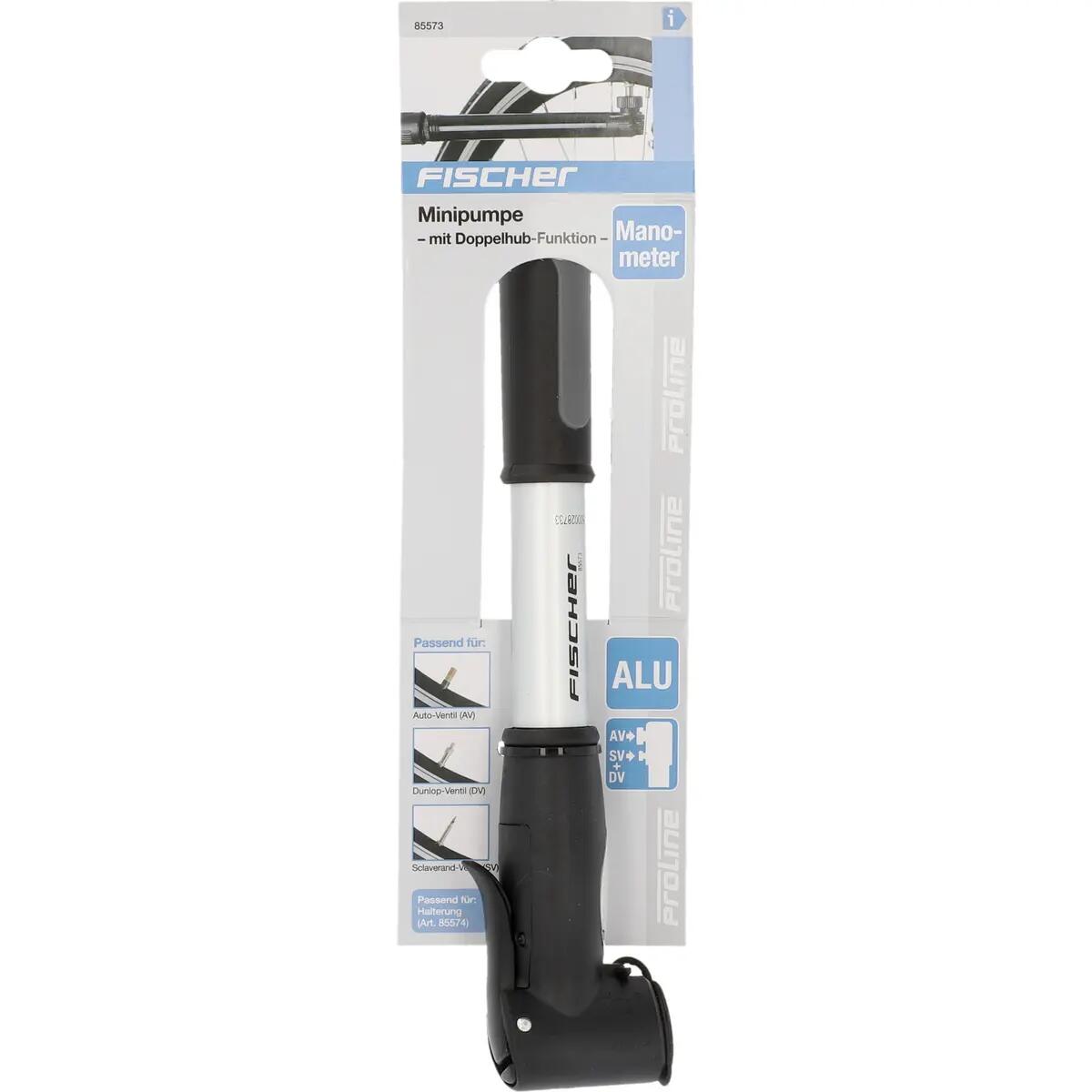 Mini aluminium pomp, dubbele lift Fischer 2/7