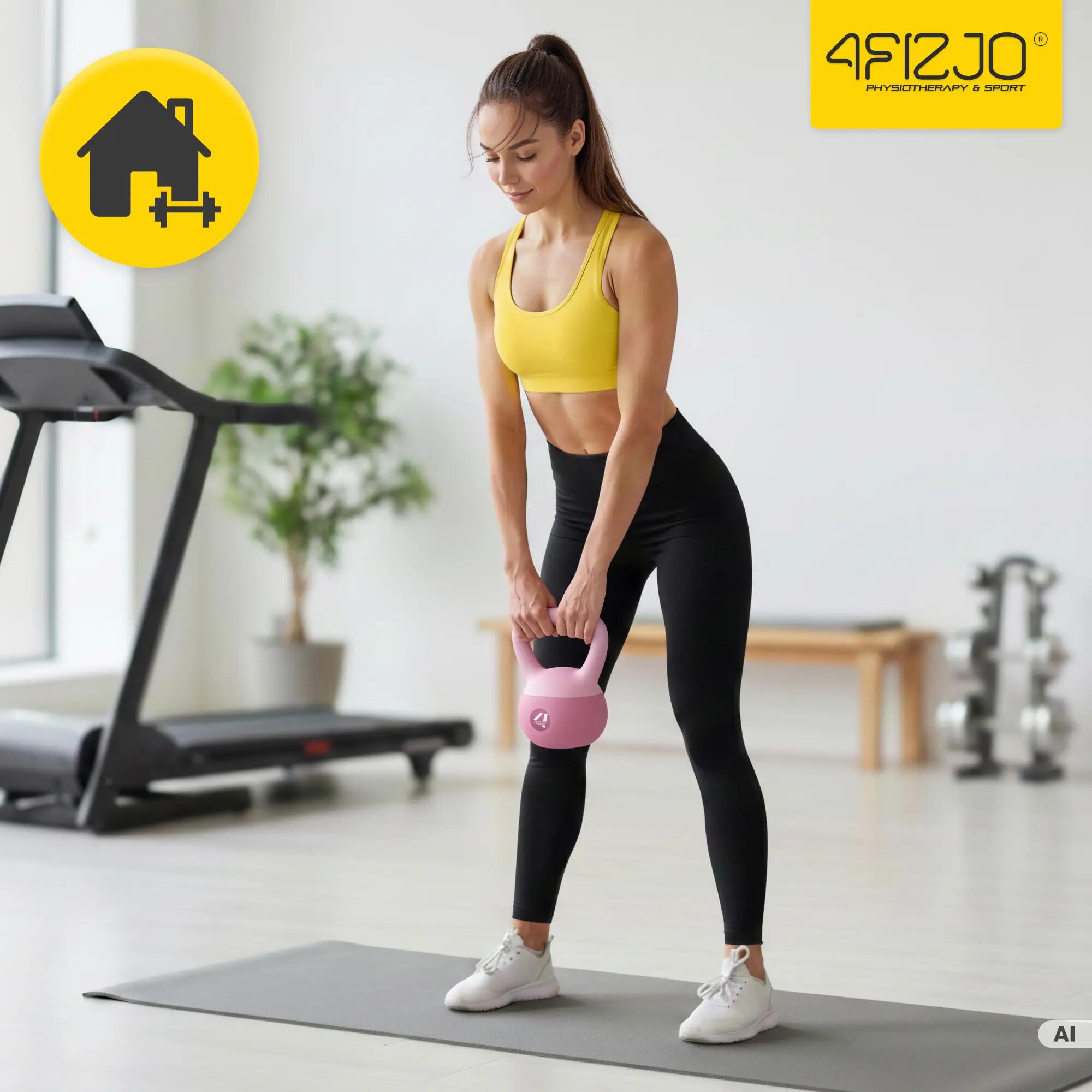 Kettlebell soft miękki odważnik do ćwiczeń 4FIZJO 2/7