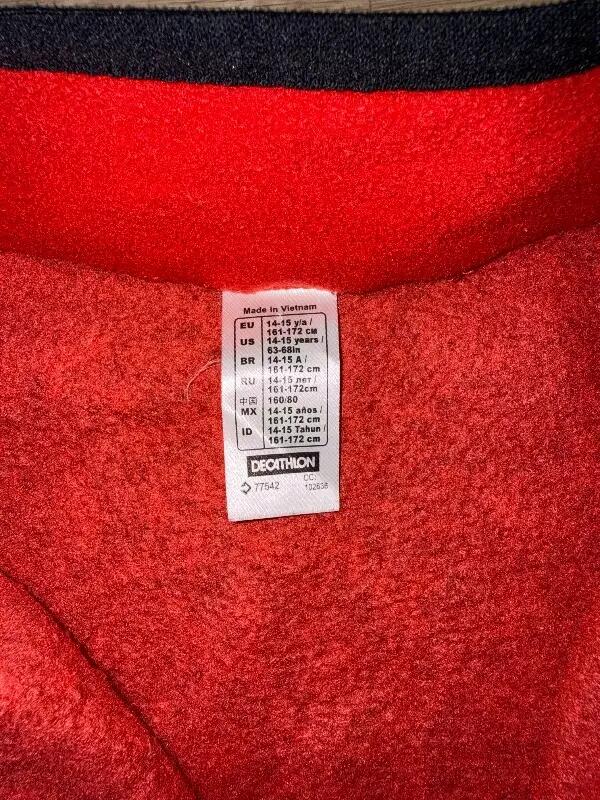 Tussen Particulieren - Gemengde fleece-ski-en toerski-vest voor jongens e 2/2