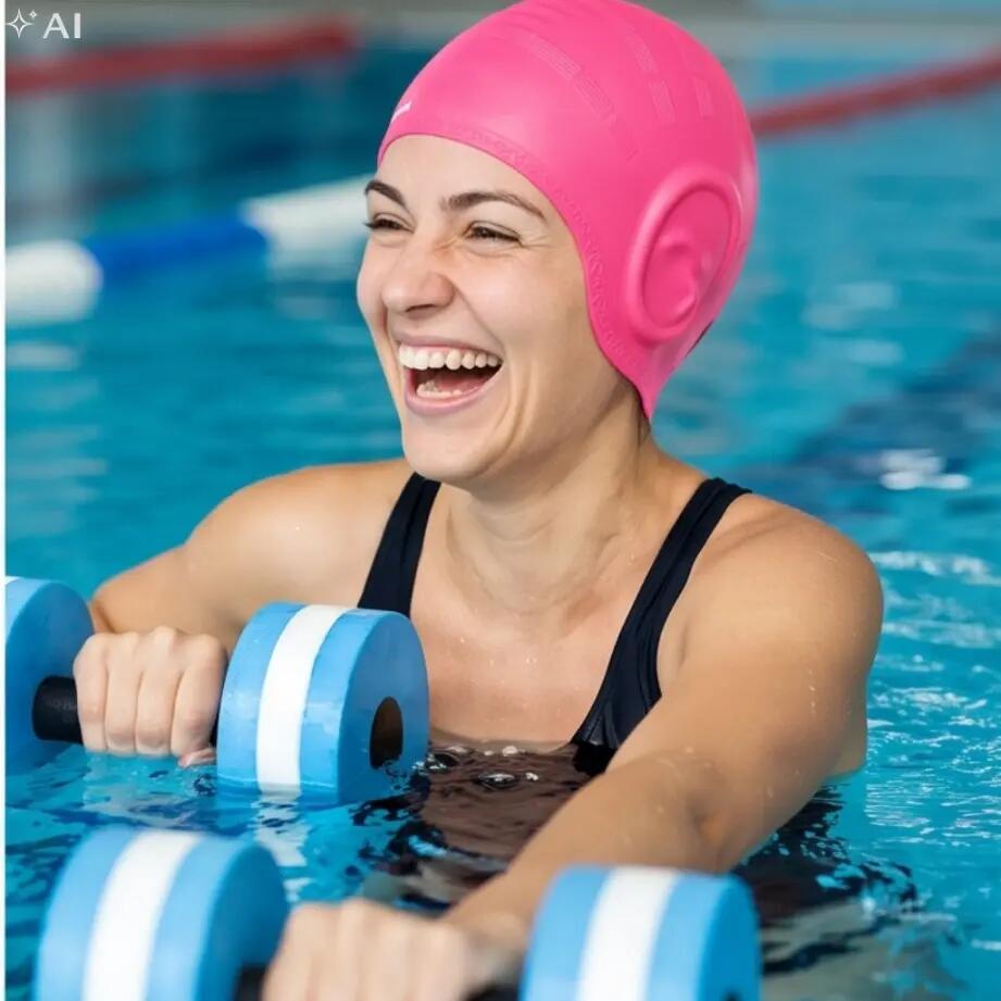 Czepek pływacki unisex Aqua-Sport Ear Cap 6/8