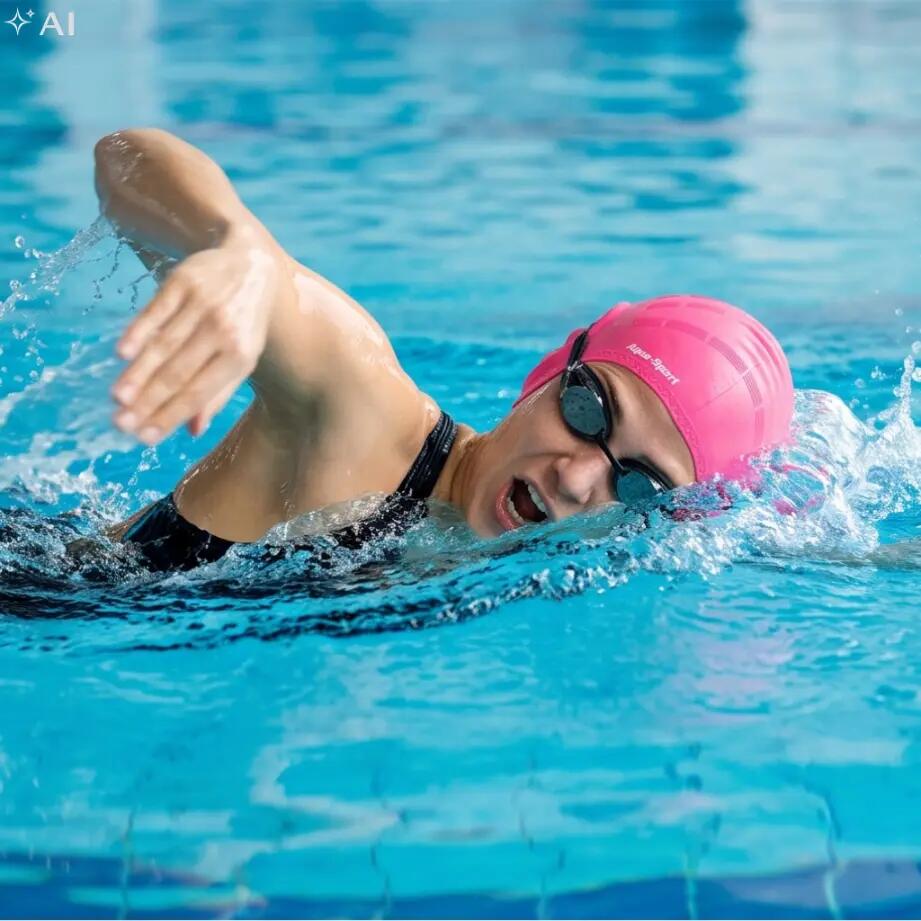 Czepek pływacki unisex Aqua-Sport Ear Cap 5/8