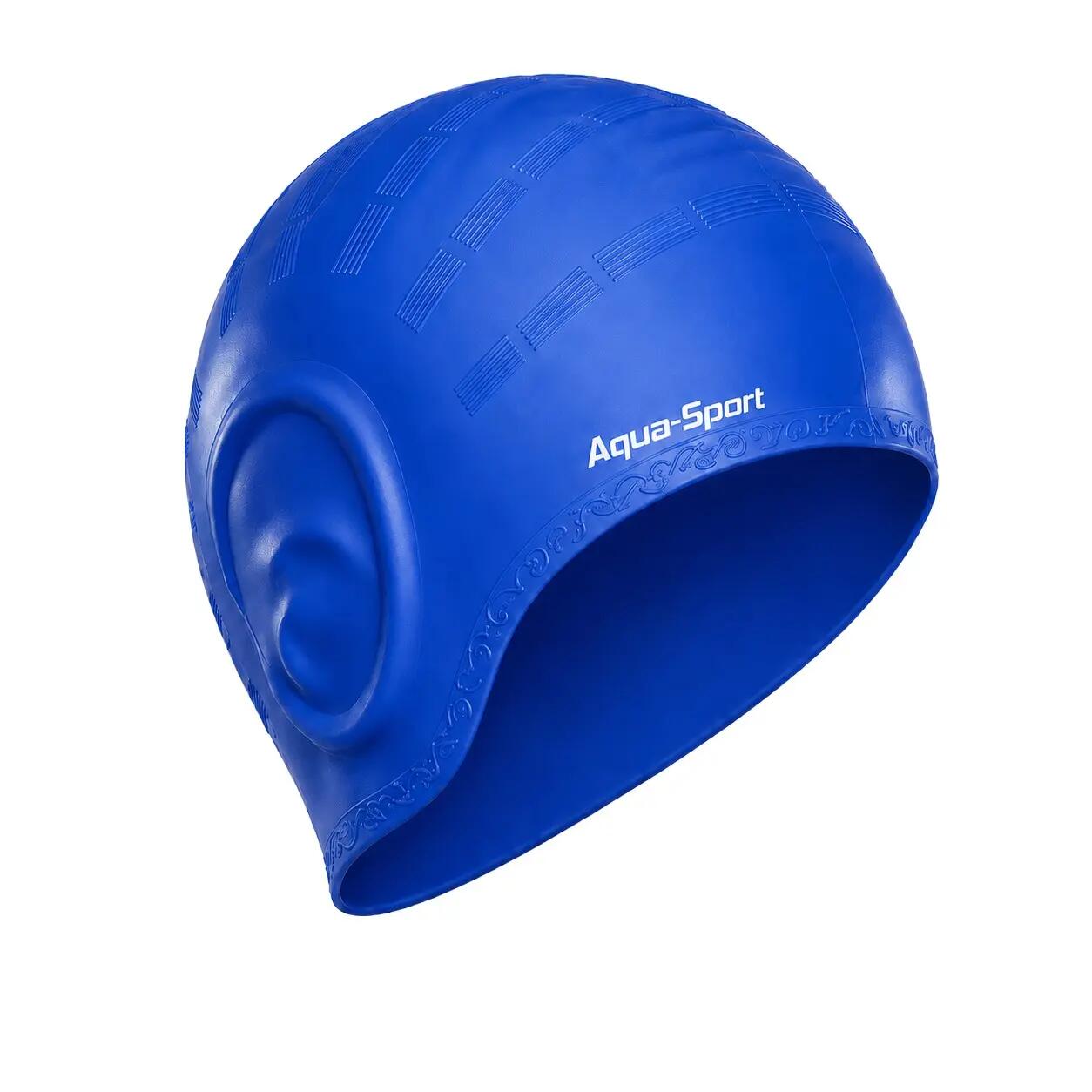 Czepek pływacki na basen unisex Aqua-Sport Ear Cap 2/10