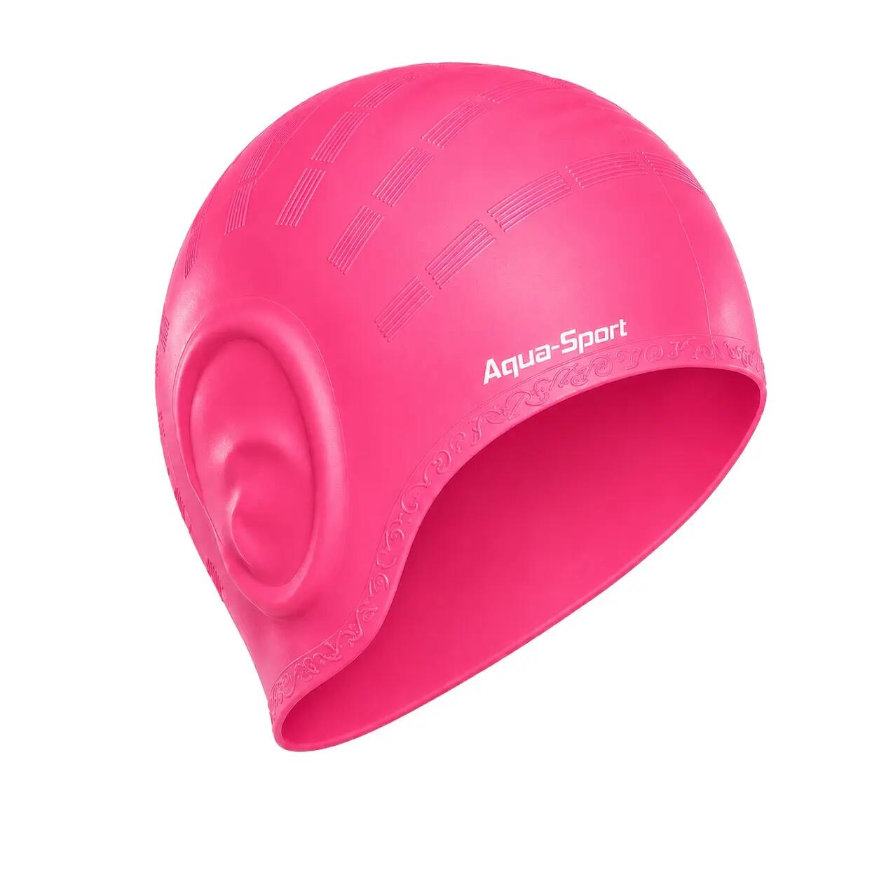 Czepek pływacki unisex Aqua-Sport Ear Cap 2/8