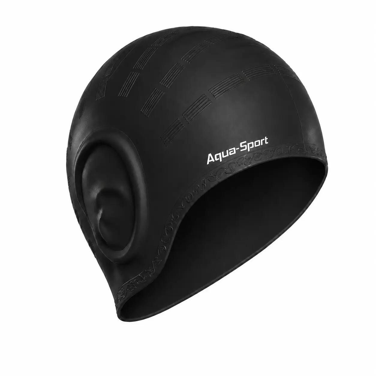Czepek pływacki na basen unisex Aqua-Sport Ear Cap 2/10