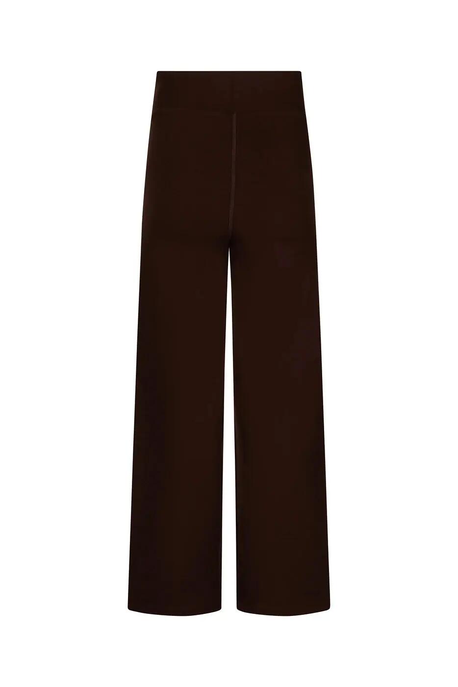 Agni - Modèle de Pantalon Yoga et Pilates Taille Haute Tendance - Cacao 6/6
