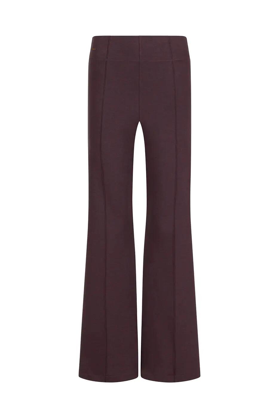 Cayha Yoga en Athleisure wijde Sport Broek - paars 7/8