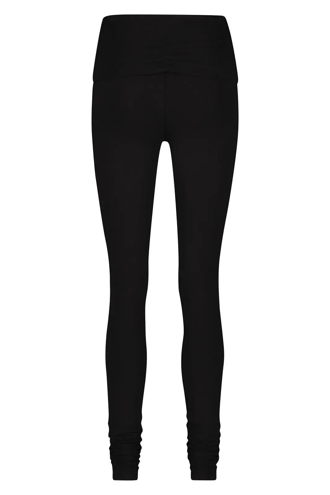 Shaktified - Legging de Yoga et Pilates confortable avec Bordure en revers -Noir 6/6