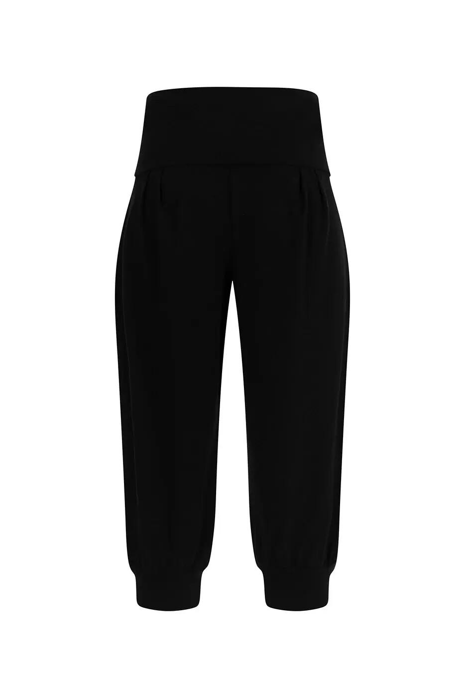 Capri de Yoga et Pilates Sukha - Legging ample taille haute - Noir 6/6