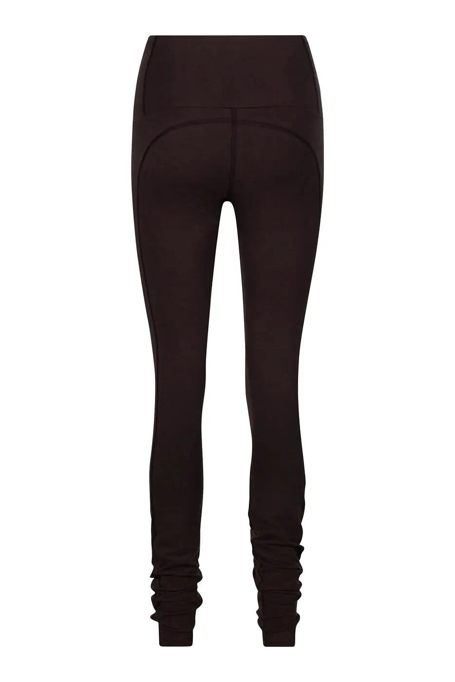 Legging de Yoga et Pilates Gaia - Legging tendance taille haute  - Coffee 6/6