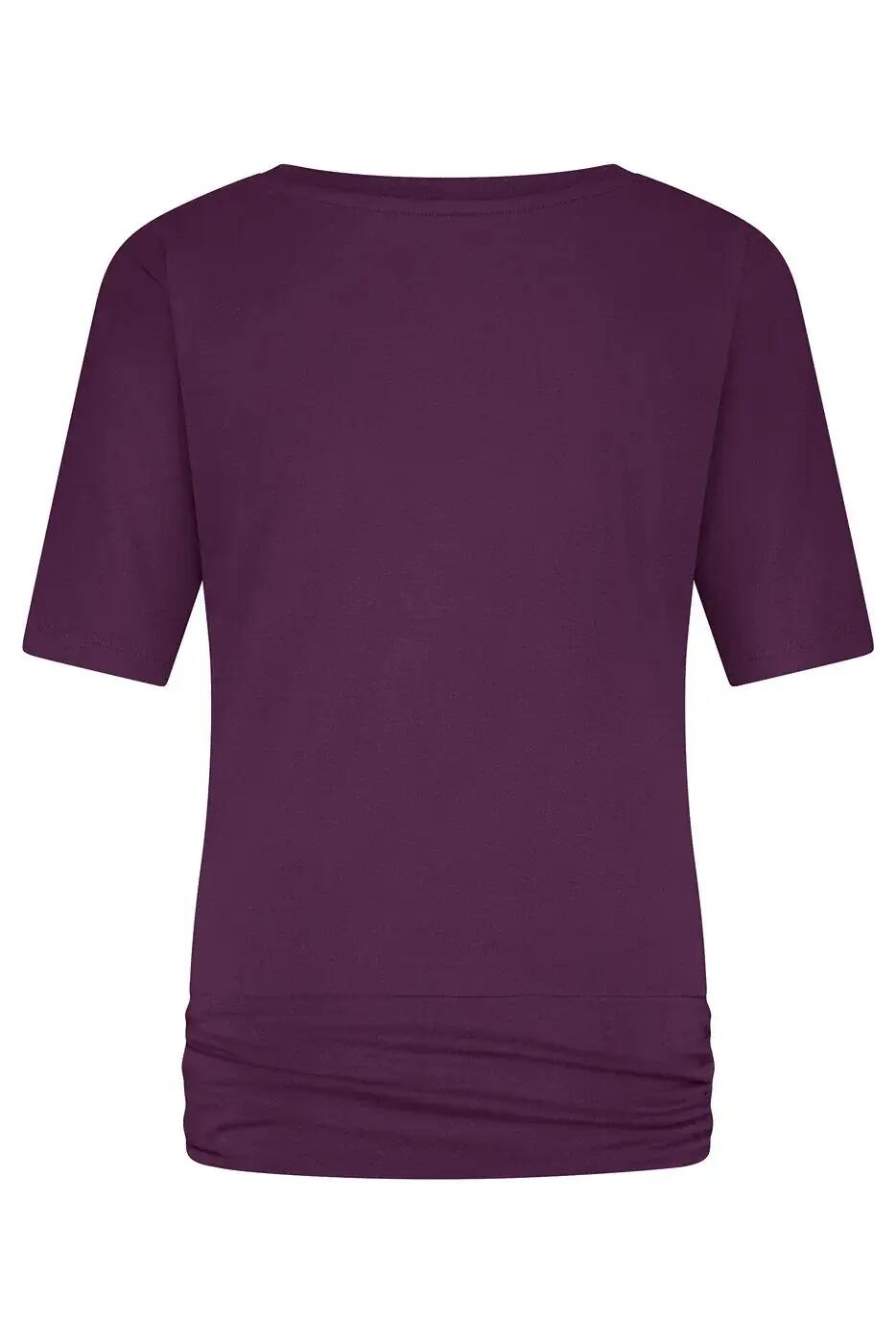Top multifonctionnel Yoga et Pilates Kami avec ceinture - Aubergine 6/6