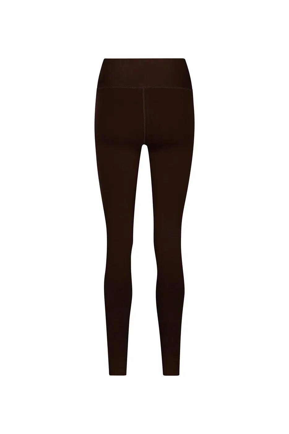 Legging de Yoga/Pilates Bhaktified - taille mi-haute en coton bio - Cacao 6/6