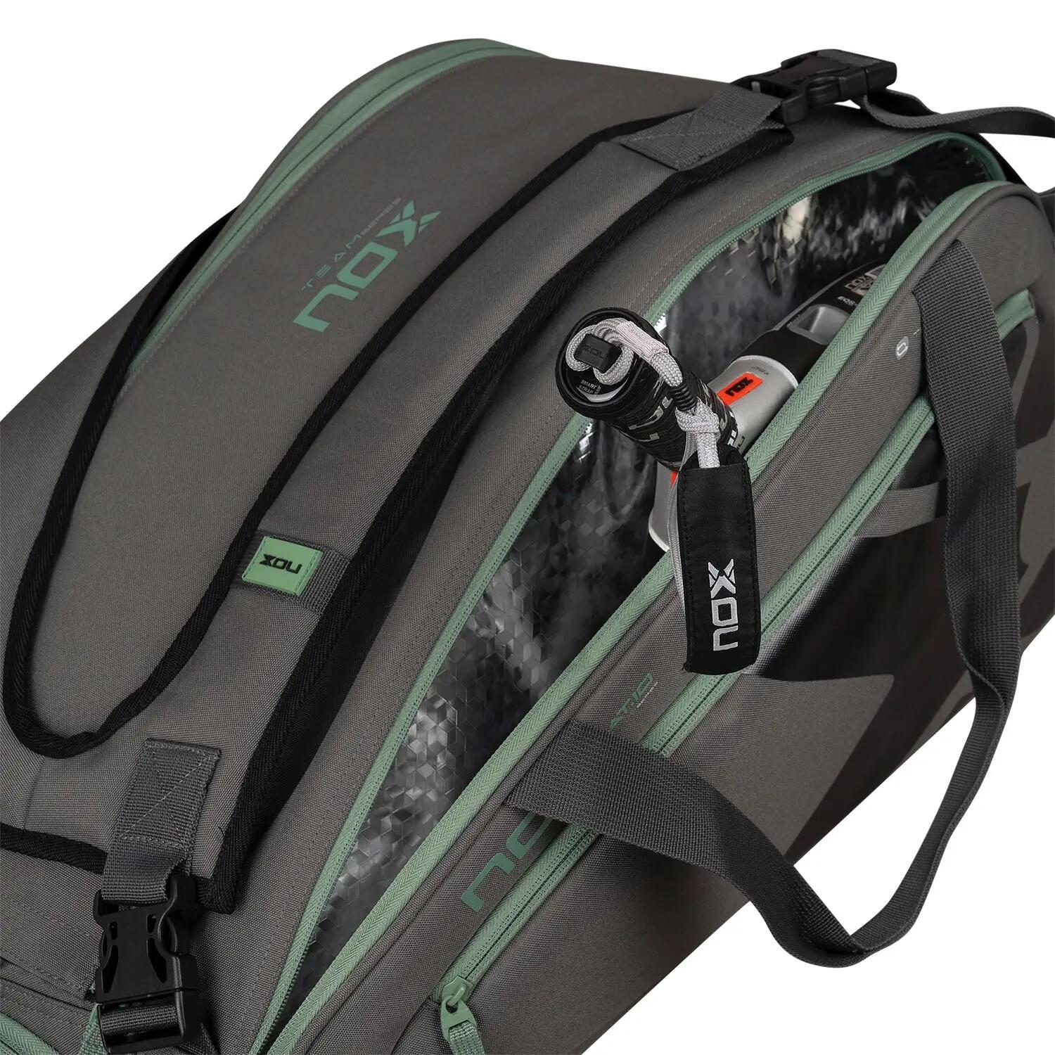 Padelbag Nox At10 Team Grey Green Bpat10tegr 6/7
