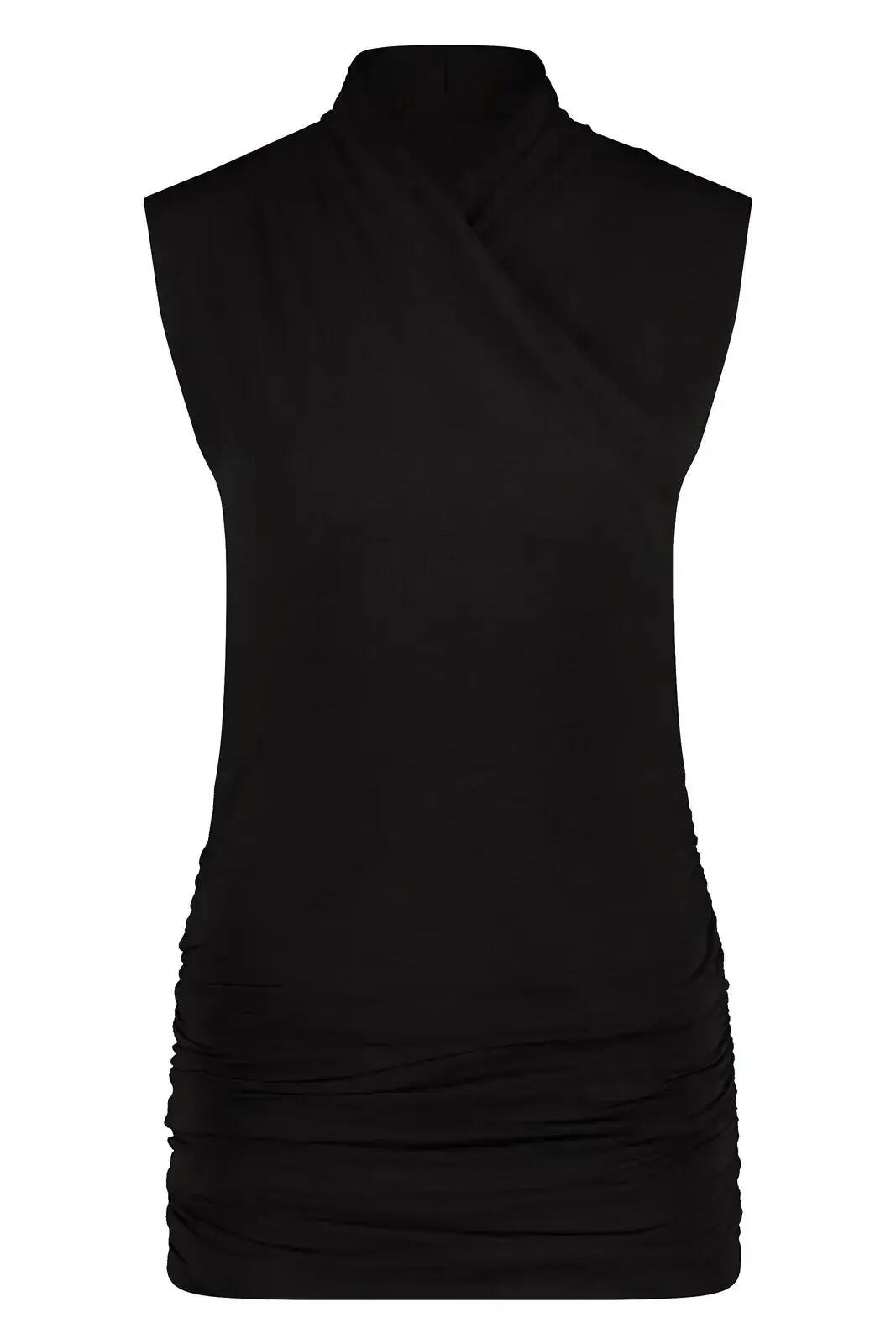 Good Karma - Top de Yoga/Pilates multifonctionnel en coton biologique - Noir 6/7
