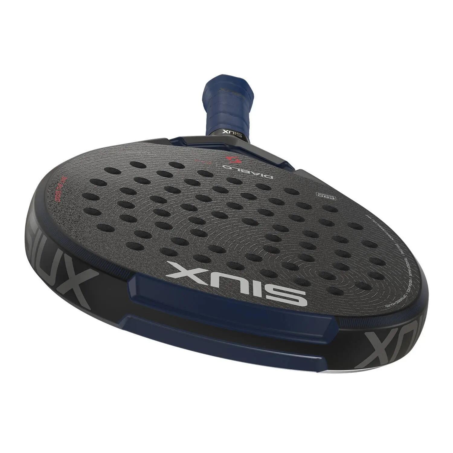 Siux - Raquette de Padel Diablo Pro 2026 Nuit Bleue niveau professionnel 7/7