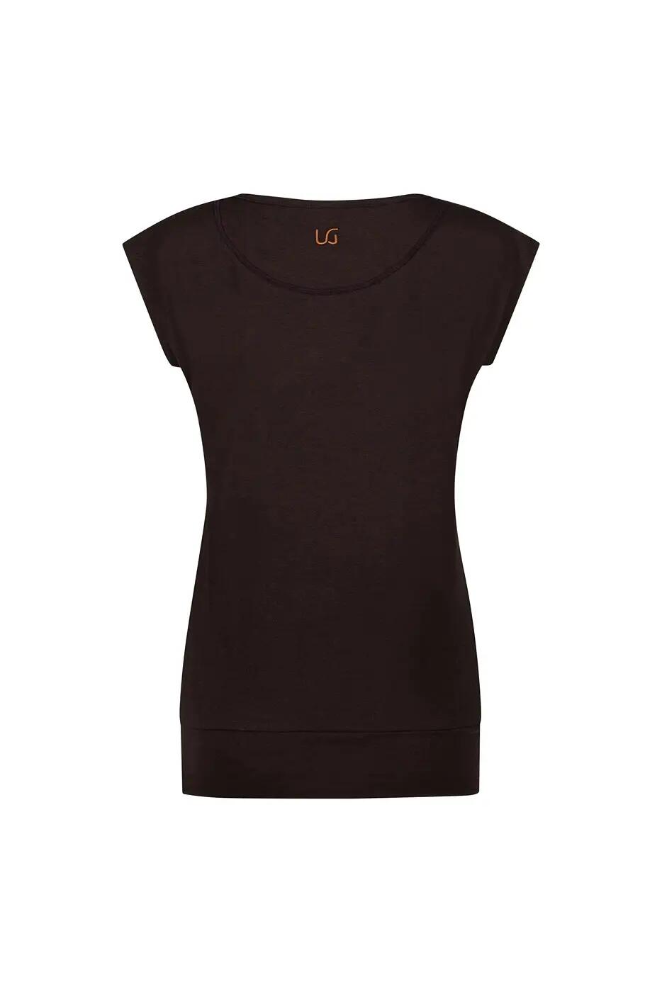 Loose fit Asana Yoga en Pilates Tee - Coffee 6/6